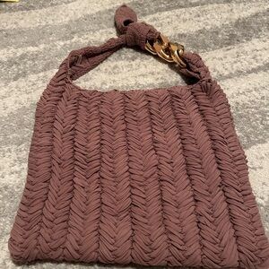 JW Anderson knit hobo bag